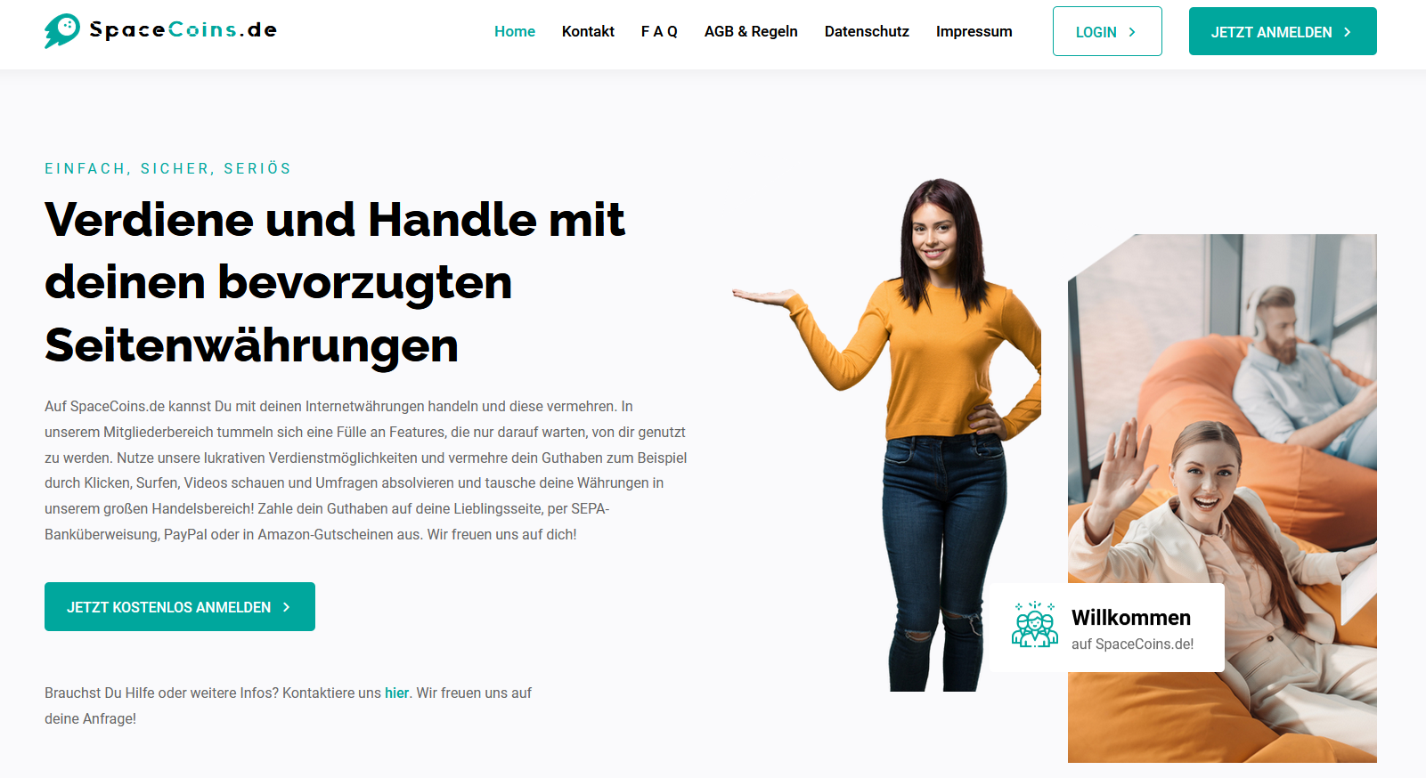 Deine All-inclusive Paid4-Website wartet auf dich!