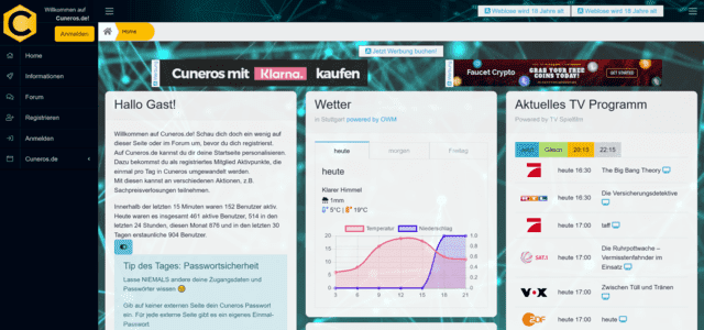 Cuneros ist am 1.1.2019 von einem Zusammenschluss mehrer Internetwährungs-Casino Admins und einem eigenen Programmierer gestartet.